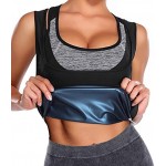 Kiwi RATA Saunaweste Schlankheitsgürtel Damen Premium Polymer komfortabel Thermo-Shirt für Schwitzen Fettverbrennung Gewichtsverlust Sport Fitness