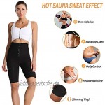 KUMADAI Abnehmen Schwitzhose Damen Leggings Neopren Gewichtsverlust Sweat Sauna Hose Sporthose für Frauen Fettverbrennung