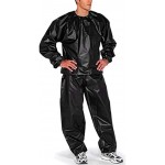 KUYG Sauna Suit Trainingsanzug Sportanzug Männer Saunaanzüge Schwitzanzug Abnehmen Anti Rip Fitness Trainingsjacke