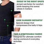 Männer Frauen Sauna Sweat T-Shirt Korsett Taille Trainer Body Top Shapewear Abnehmen Kurzarm Trainingsanzug Bauchkontrolle