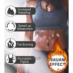 MISS MOLY Sauna Weste Hot Shapers für Frauen Neopren Slimming Taillenkorsett Taillenformer Damen Waist Shaper Fitness Training