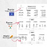 Badass Body Goals Fitness-Tagebuch mit Booty Shaping & Resistance Training 10 Wochen Circuit Training & Personal Resistance Training Programm und Fitness Planer von Jennifer Cohen & Habit Nest
