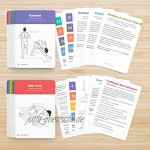WorkoutLabs Yoga Karten I & II Komplettset: Professionelles Lernen Klassensequenzierung und Übungshandbuch Plastik Yoga Karten Kinder Eltern mit Sanskrit Englisch
