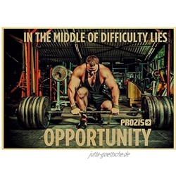 zhangdiandian Plakat Arnold Schwarzenegger Plakat Bodybuilding Fitness Gym Workout Plakat Malerei Wandkunst Für Wohnzimmer Dekor 50 × 70 cm Ohne Rahmen