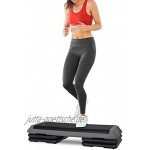 CKR Body & Mind Aerobic Stepping Brett Aerobic-Stepper Fitness Step Exercise-Stepper-für Heim-Gym-Workout-Routinen-Schulung