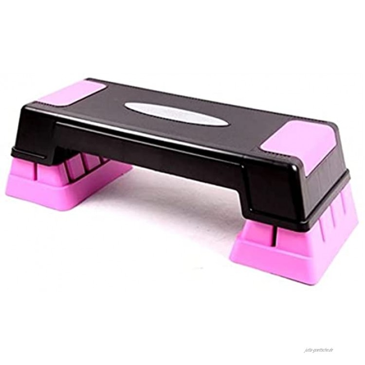 WanuigH Aerobic Step Fitness Pedal Aerobic Gewichtsverlust Übung Schritte Dünne Kalb Yoga Aerobic Board Home Gewichtsverlust Fußpedal Tägliche Übung Farbe : Pink Size : 70x18x12cm