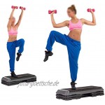 ZzheHou Aerobic Step Plattform Schritt Plattformen Yoga Aerobic Rhythmus Pedale Adjustable Fitness Pedal Start Übung Stepper Trainer Farbe : Yellow Size : 110x41x20cm