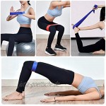 lcy Elastic Fitness-Band m Naturlatex Anti-Spannband Yoga Fitness-Gummiring Muskel Fitness-Extender Color : 4