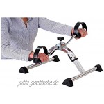maxVitalis Mini-Bike Arm- und Beintrainer Heimtrainer platzsparender Bewegungstrainer mit LCD-Display Fahrrad- Motoriktrainer fit
