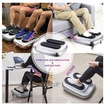 SKYWPOJU Automatische Ausrüstung für Beinübungen Das sitzende Beintraining und Physiotherapiegerät für Senioren das Ihre Gesundheit und Durchblutung verbessert