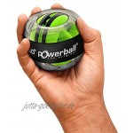 Powerball Autostart Max gyroskopischer Handtrainer inkl. Aufziehmechanik und Drehzahlmesser transparent-grau das Original von Kernpower