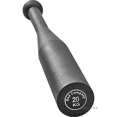 Bad Company Steel Indian Club Bell I Stahl Schwungkeule fürs effektive Ganzkörpertraining in verschiedenen Gewichtsklassen I 2-20 kg