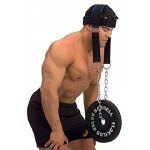 Rokoo Kopfgurt Strengh Übungsgurt mit Kette Verstellbarer Nacken Power Training Gürtel Gym Fitness Gewichtheben Ausrüstung