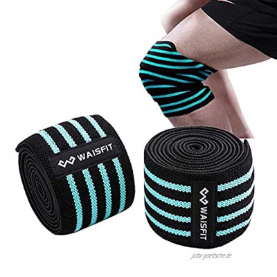 通用 Kniebandagen zum Gewichtheben robust elastisch Stützgurte zum Schutz von Powerlifting Kniebeugen