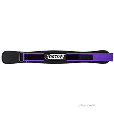 Xenios USA 4 Zoll Man Ergo Wod Gürtel-M 100 cm-Schwarz violet PSNYPLAT026