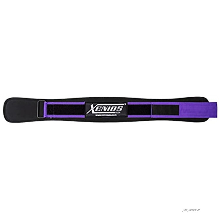 Xenios USA 4 Zoll Man Ergo Wod Gürtel-M 100 cm-Schwarz violet PSNYPLAT026