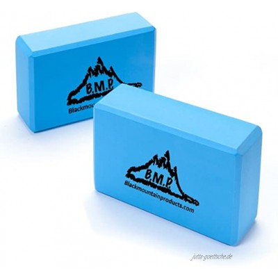 Black Mountain Products Yoga Blocks Blau