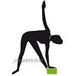 Schildkröt Yoga Block Pilates Block Yogaklotz verschiedene Farben wählbar Meditation Dehnhilfe griffiger und weicher Hartschaum