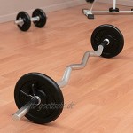 MAXXIVA® Curlstange 130 cm Krafttraining Zugstange silber verchromt Federverschluss Workout Bodybuilding Fitness Gewichtheben bis 300 kg