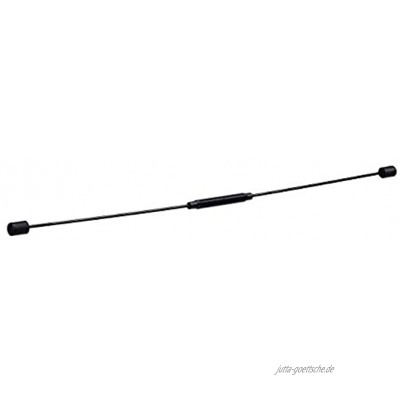 Relaxdays Swingstick 160 cm flexibler Schwingstab für Vibrationstraining Toning Bar für Tiefenmuskulatur schwarz