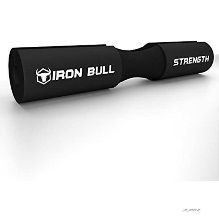 Iron Bull Strength Fortgeschrittenes Kniebeugen-Polster [Barbell Pad] – Hantelstangen-Unterstützung für Kniebeugen – Schutzpolster für Nacken & Schulter