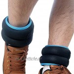 Perfeclan Paar Knöchel und Handgelenk Gewichte für Frauen Männer Fitness Gym Wokout Einstellbare Gewichte Strap Laufen Walking Übung Widerstand