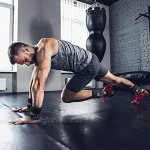Virtee verstellbare Knöchel- und Handgelenkgewichte mit abnehmbarem Gewicht für Joggen Walking Gymnastik Workout 0,5–2,3 kg pro Packung 2 Stück