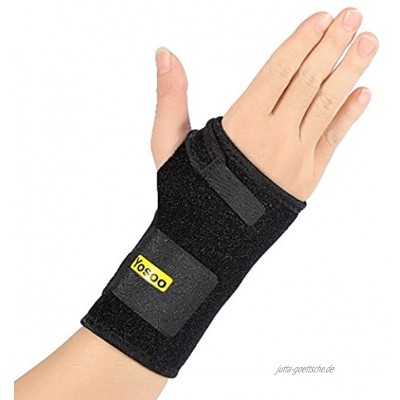 Yosoo Handgelenkschiene Handgelenkbandage Handgelenkstütz ideal für Sport nur für recht Hand