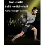 Medizinball Fitness-Medizinball Fester Medizinball Ohne Sprungkraft Fitnessgeräte Für Das Krafttraining Unisex Size : 4kg