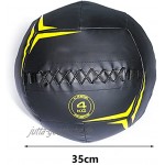 Medizinball Fitness-Medizinball Fester Medizinball Ohne Sprungkraft Fitnessgeräte Für Das Krafttraining Unisex Size : 4kg
