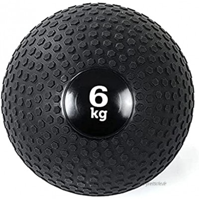 PLUY Verschleißfester Medizinball Fitness-Medizinball,Krafttrainingsgerät für zu Hause,Vollgummiball,rutschfeste Textur,2-10 kg Siz