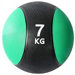 PLUY Verschleißfester Medizinball Medizinball für die Fitness von Erwachsenen Home Core Strength Arm Training Vollgummi-Hüpfball geeignet für Muskeltraining 7 kg
