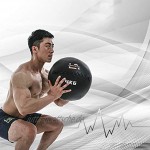 WXYZ Medizinbälle 15kg 33LB Feste Nicht elastische Medizinball Anti-Kompression und Anti-Sturz-Ganzkörper-Trainingsbilanzkugel für Männer und Frauen