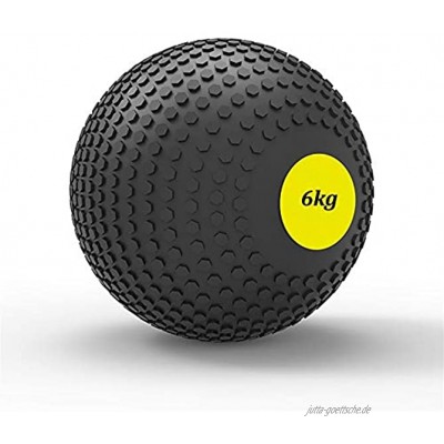 WXYZ Medizinbälle 6kg 13.2lbs Gravity Medizinball Unelastische Soft-Grand-Slam-Ball Reifen Anti-Rutsch-Textur Leicht Zu Greifen Cross Training Krafttraining