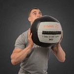 WXYZ Medizinbälle 9kg 19.8lb Medizinball Massive Schwerkraftwandkugel verwendet für das körperliche Training Sprengkrafttraining