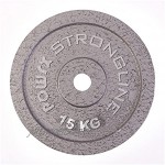 POWRX Hantelscheiben Set inkl. Workout I Verschiedene Gewichtsvarianten 5-40 kg I Gusseisen Gewichte I 30 mm Bohrung