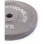 POWRX Hantelscheiben Set inkl. Workout I Verschiedene Gewichtsvarianten 5-40 kg I Gusseisen Gewichte I 30 mm Bohrung