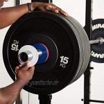 Unbekannt Barbell Platte Farbige Handgriff Olympic Stahl Fractional Gewicht Plates Fitness Hantelscheiben für Krafttraining Set