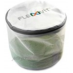 FLEXVIT Mini Band 10er Set– Fitnessbänder für allgemeine Stabilisationsübungen Dehnung Aktivierung und Mobilisation 6 Stärken für Anfänger und Profis