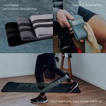 MEXUM | Booty Bands 3er Set | Fitnessbänder inklusive Übungsanleitung auf deutsch und Tragetasche | Fitnessband für Krafttraining Fitness und Yoga