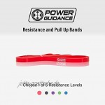 POWER GUIDANCE Widerstandsbänder Fitnessbänder Pull Up Resistance Band Perfekt für Body Stretching Powerlifting