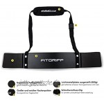 Fitgriff® Bizeps Isolator Arm Blaster für Bodybuilding Kraftsport & Gewichtheben Bizepstrainer Armtrainer