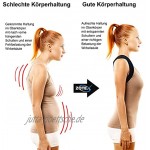 Zotex Geradehalter zur Haltungskorrektur inkl. eBook – ergonomischer Rücken-Trainer für eine aufrechte Körperhaltung