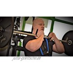 Robert Baraban Zercher Harness Medium Front Squat Harness Front Kniebeugen Trainingsgerät für Strongman Bodybuilder Verzinkt