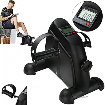 SWANEW Mini Bike Mini-Heimtrainer mit LCD-Display Arm- und beintrainer Pedaltrainer für Muskelaufbau mit LCD-Bildschirmanzeige ideal für Senioren leise und einstellbaren Widerstand