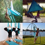 Aerial Yoga Swing Air Fliegen Yoga Hängematte Silk Hammock Yoga Schaukel Fitness Anti Schwerkraft Anti Gravity Schwingen mit 180kg 400 lbs Belastung