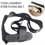 ALEOHALTER Yoga-Rehabilitations-Stretch-Gurt Fußstrecker und Beindehner verbessert die Flexibilität Yoga-Bänder-Stretch-Gürtel für Knöchelfüße