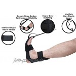 ALEOHALTER Yoga-Rehabilitations-Stretch-Gurt Fußstrecker und Beindehner verbessert die Flexibilität Yoga-Bänder-Stretch-Gürtel für Knöchelfüße