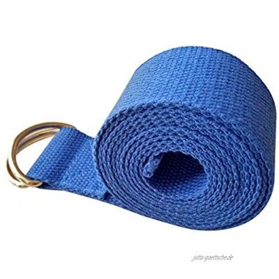 BESPORTBLE Yoga-Gurt D Ring Yoga-Fitness-Gurt zum Dehnen Flexibilität Physiotherapie Orange