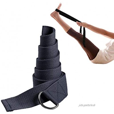 DC CLOUD Yoga Gurt Baumwolle Yoga Belt Yoga-Gurte zum Dehnen Yoga-Blöcke und Gurt Yoga Gürtel Gurt Verstellbarer Yoga-Gürtel aus Baumwolle